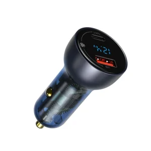 Baseus Digital Display QC+PPS Quick Car Charger 65W Output