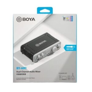 BOYA BY-AM1 Dual-Channel Audio Mixer