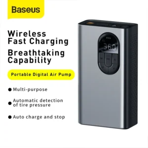 Baseus 2400mah Wireless Portable Multi-Purpose Inflator Pump