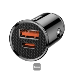 Baseus Circular Plastic A+C PPS Car Charger 30W
