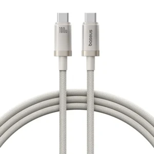 Baseus Titanium Alloy Fast Charging Cable Type-C to Type-C 100W
