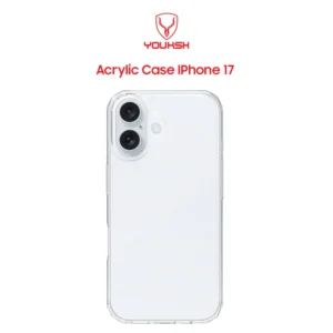 YOUKSH Acrylic Case For IPHONE 17 Clear Case