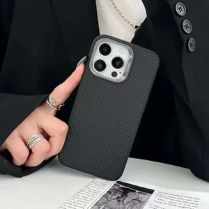 Youksh Carbon Fibre Matte Cover | iPhone 15 Pro